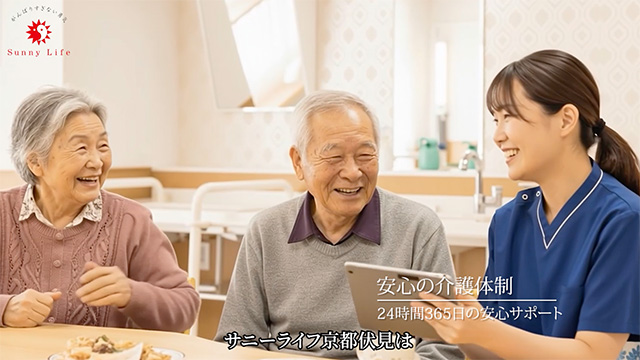 『サニーライフ京都伏見』施設紹介動画