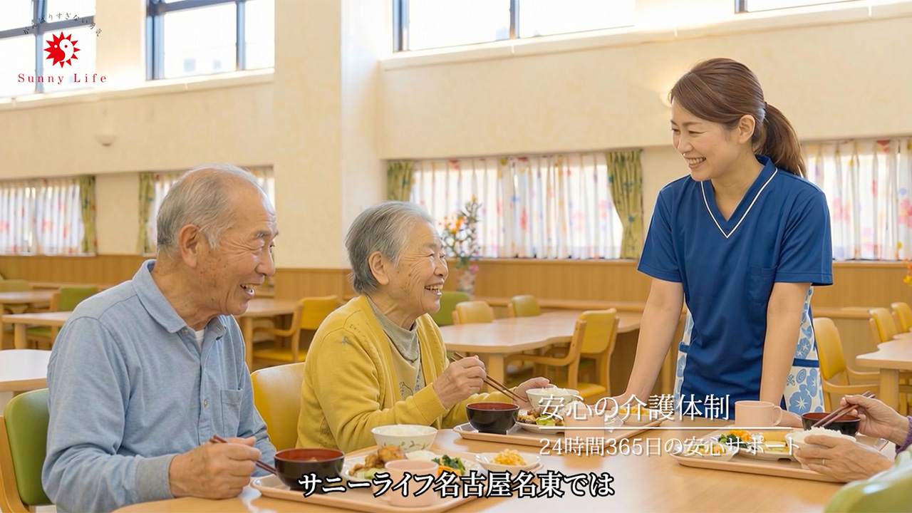 『サニーライフ名古屋名東』施設紹介動画